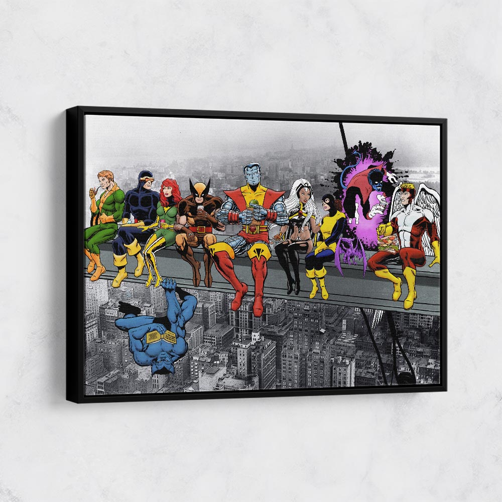 Marvel X-Men Lunch Atop A Skyscraper