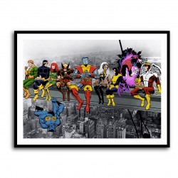 Marvel X-Men Lunch Atop A Skyscraper