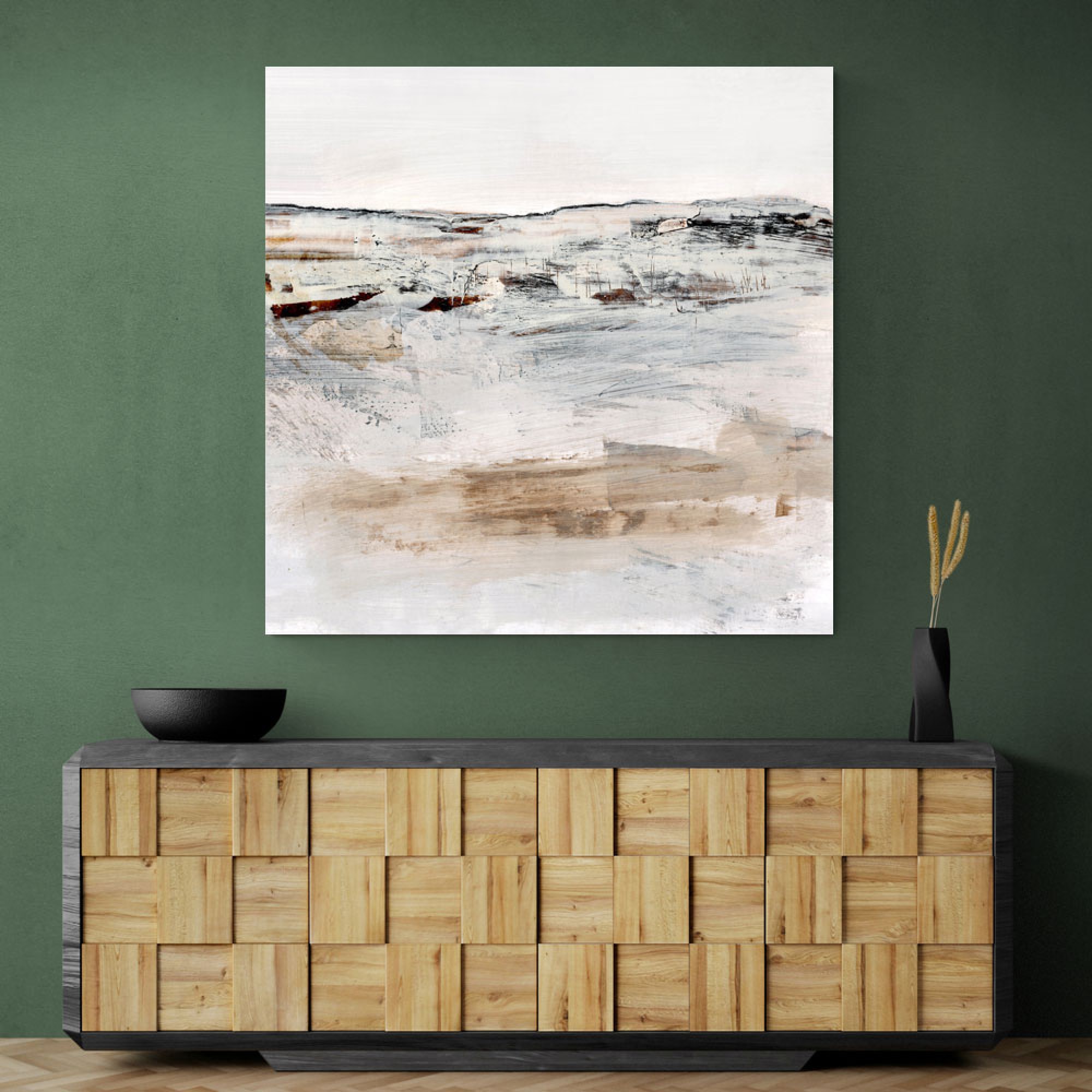 August No3 Abstract Wall Art