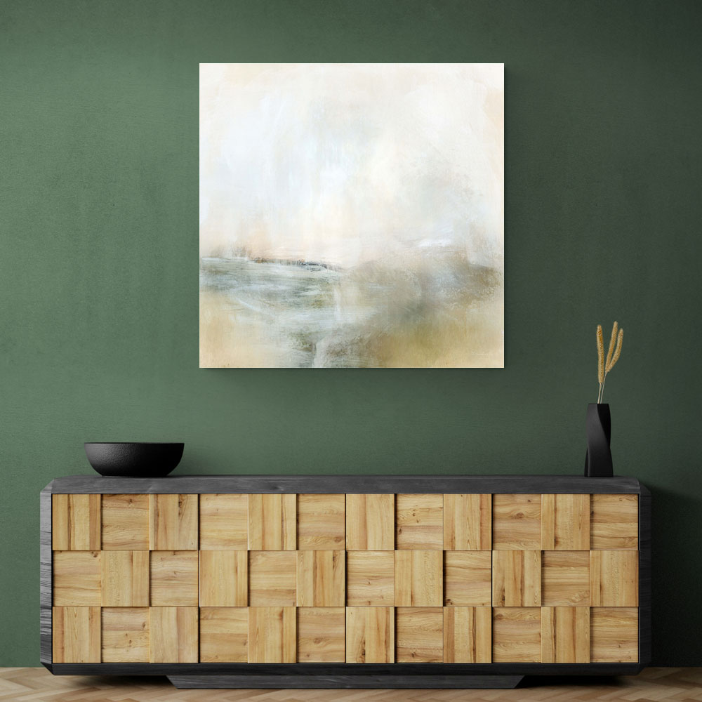 Golden Abstract Wall Art