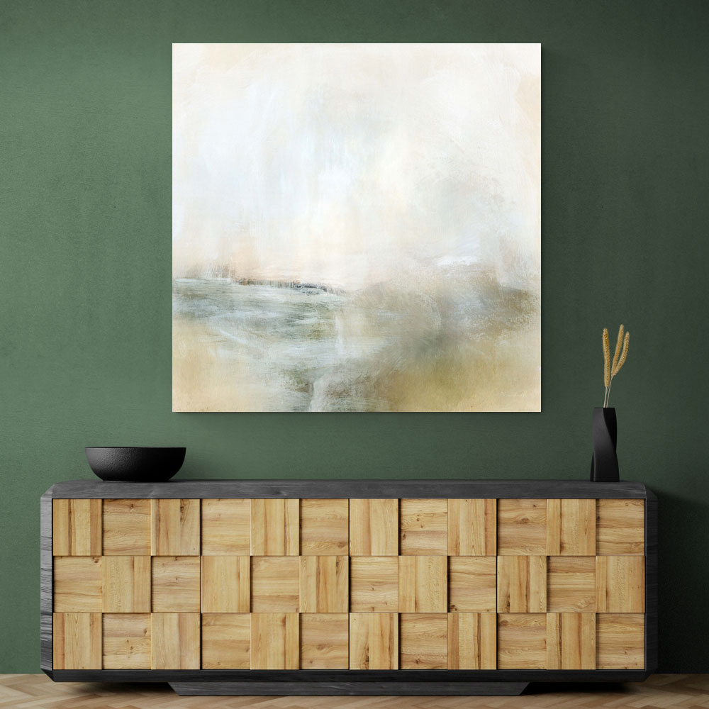 Golden Abstract Wall Art