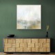 Golden Abstract Wall Art