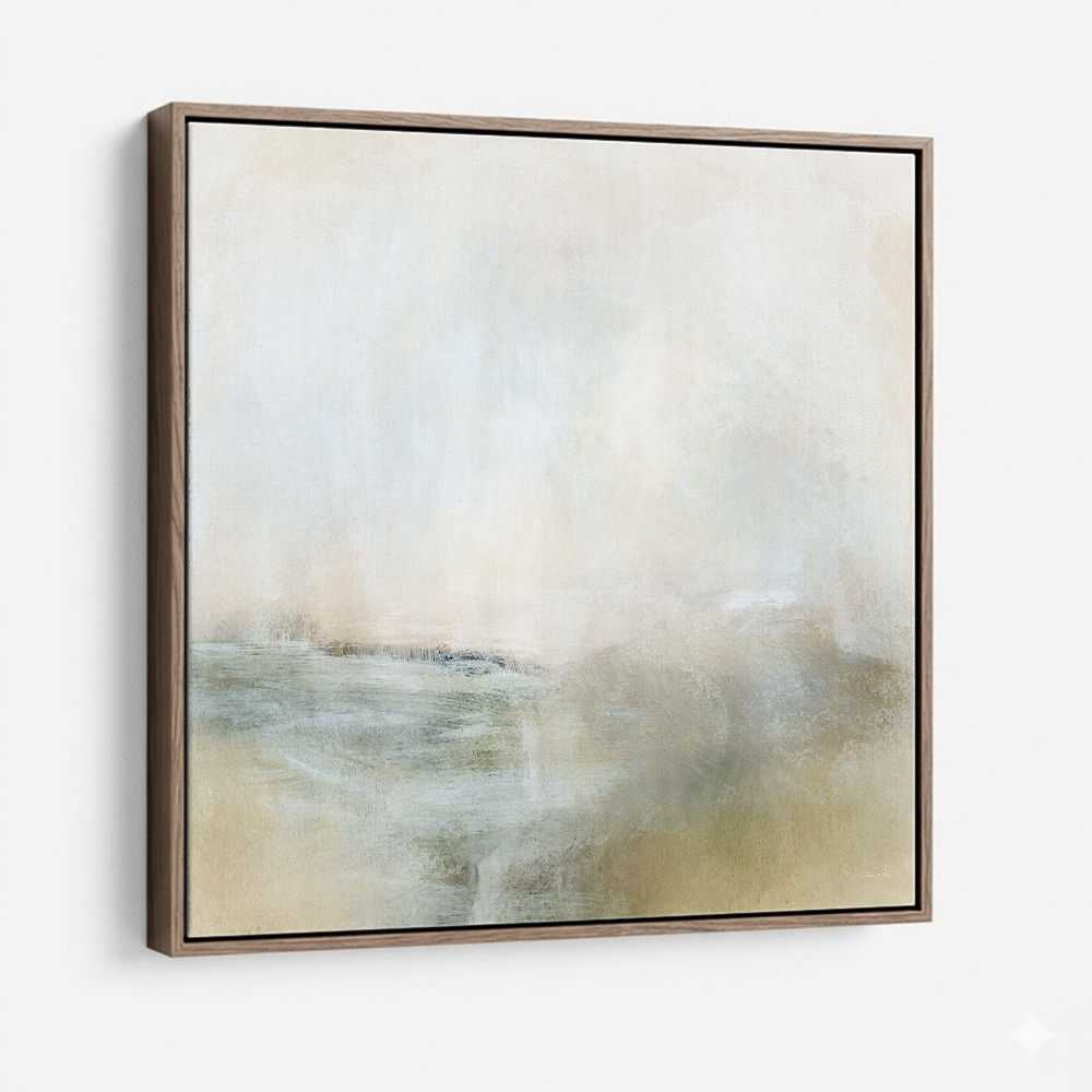 Golden Abstract Wall Art