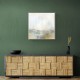 Golden Abstract Wall Art