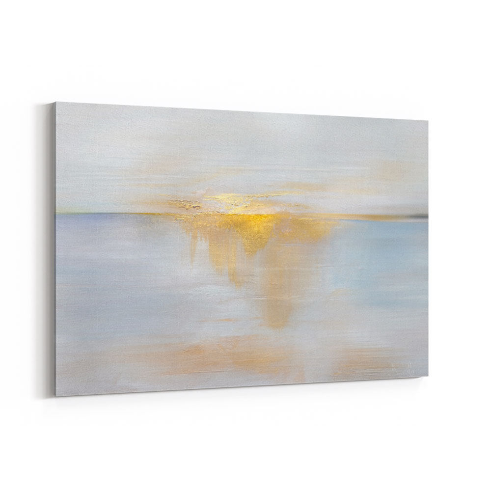 Sea Sun Abstract Wall Art