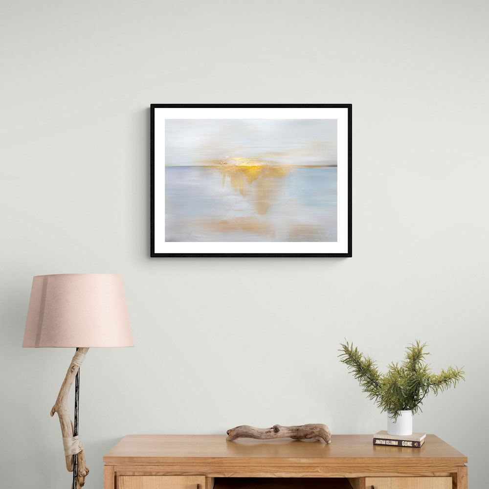 Sea Sun Abstract Wall Art