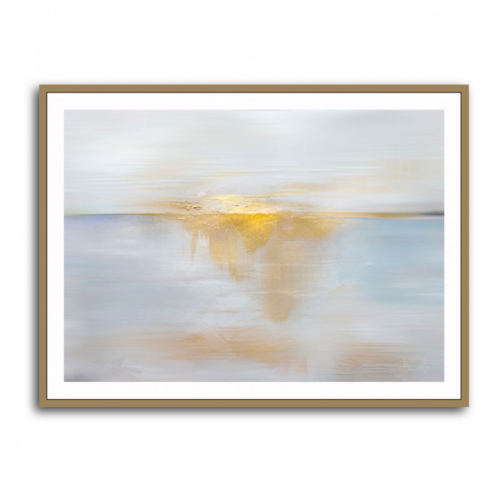 Sea Sun Abstract Wall Art