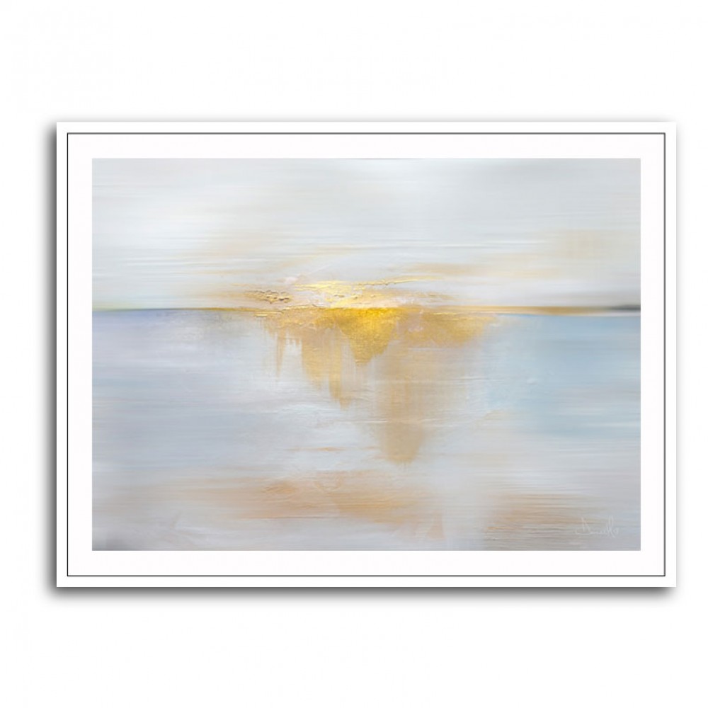 Sea Sun Abstract Wall Art