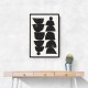 Minimal Plant Wall Art Minimal Plant Wall Art