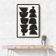 Minimal Plant Wall Art Minimal Plant Wall Art