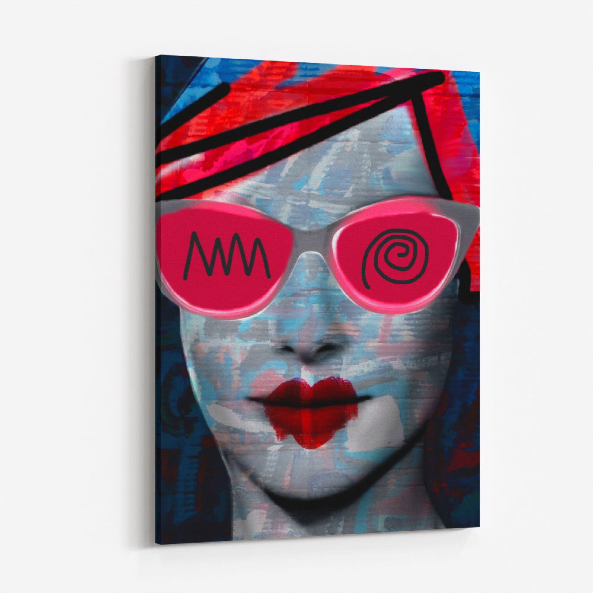 Cardboard Girl Wall Art