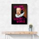Framed Canvas Size:: Large 75 x 100 cm Volume Up