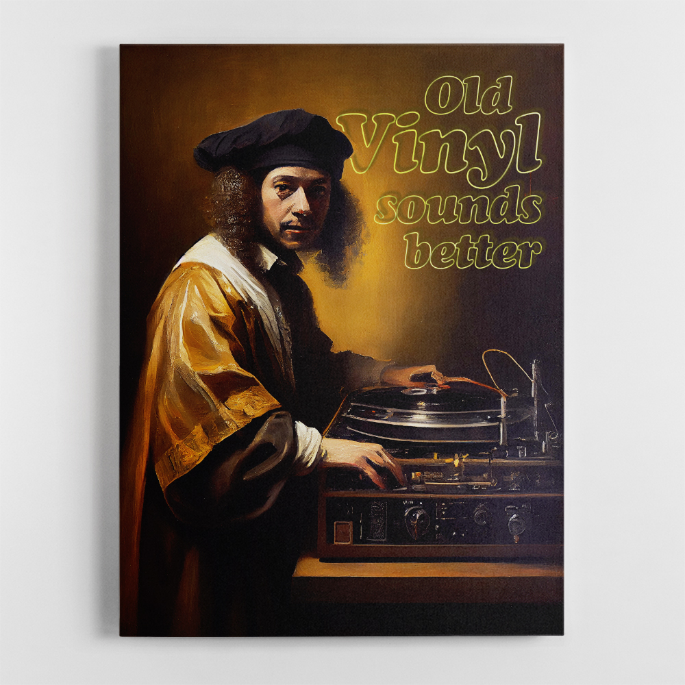 Old Vinyl Sounds Better Old Vinyl Sounds Better