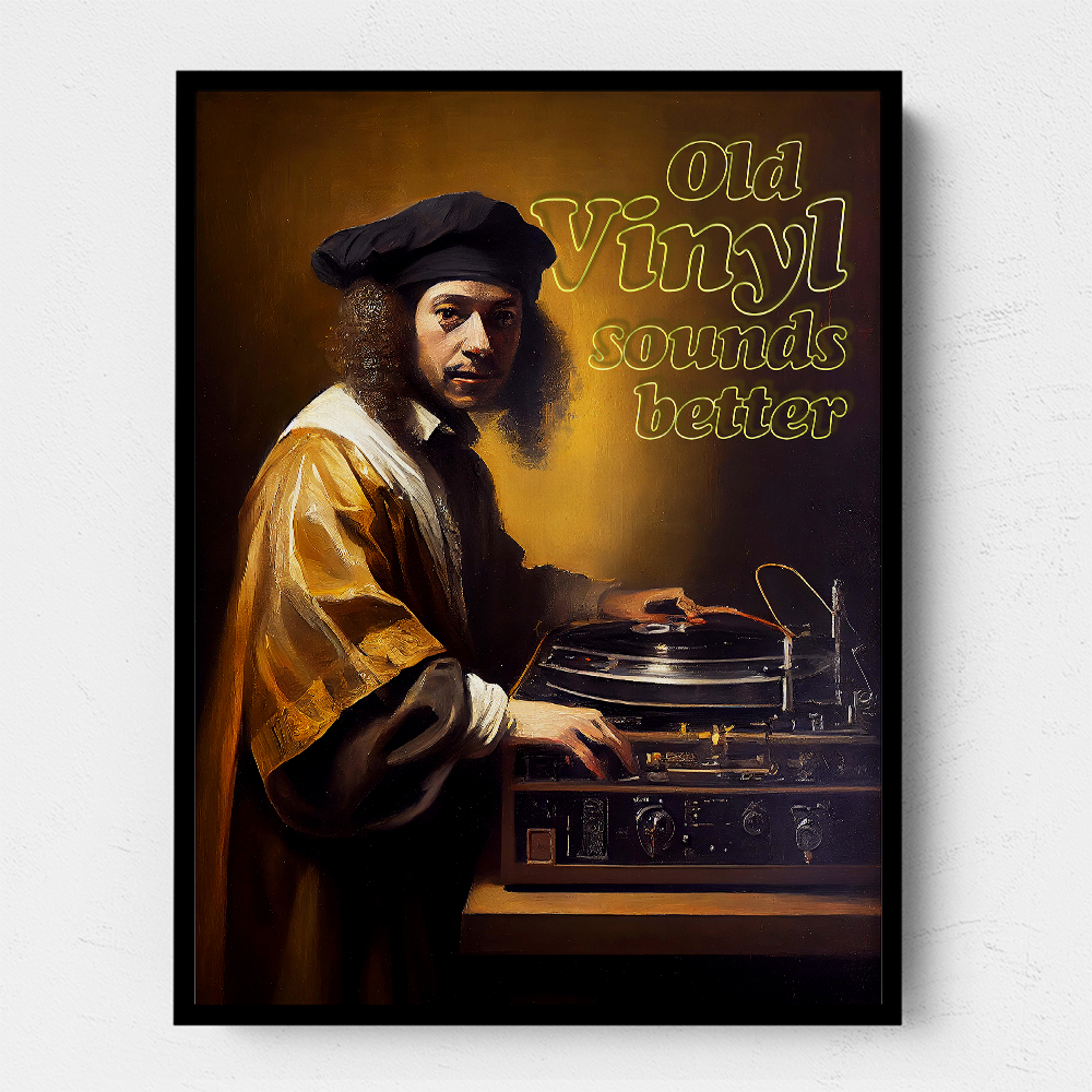 Old Vinyl Sounds Better Old Vinyl Sounds Better