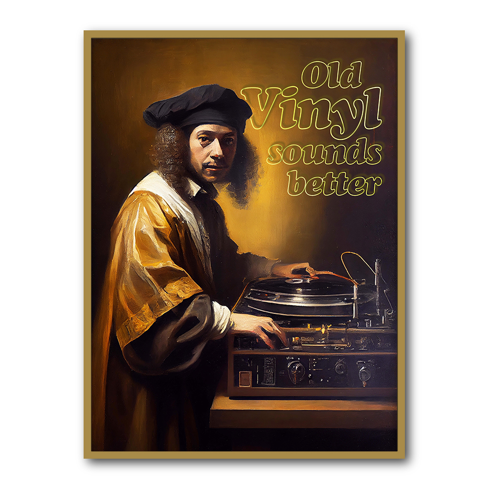 Old Vinyl Sounds Better Old Vinyl Sounds Better