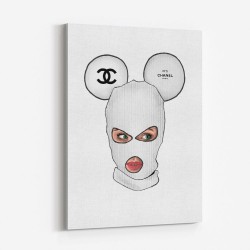 Chanel Micky White Balaclava