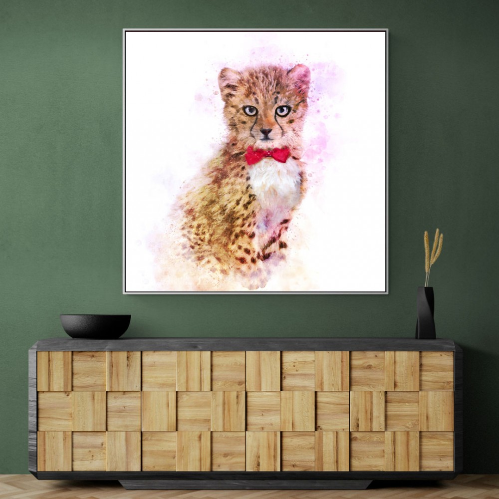 Baby Cheetah Watercolor