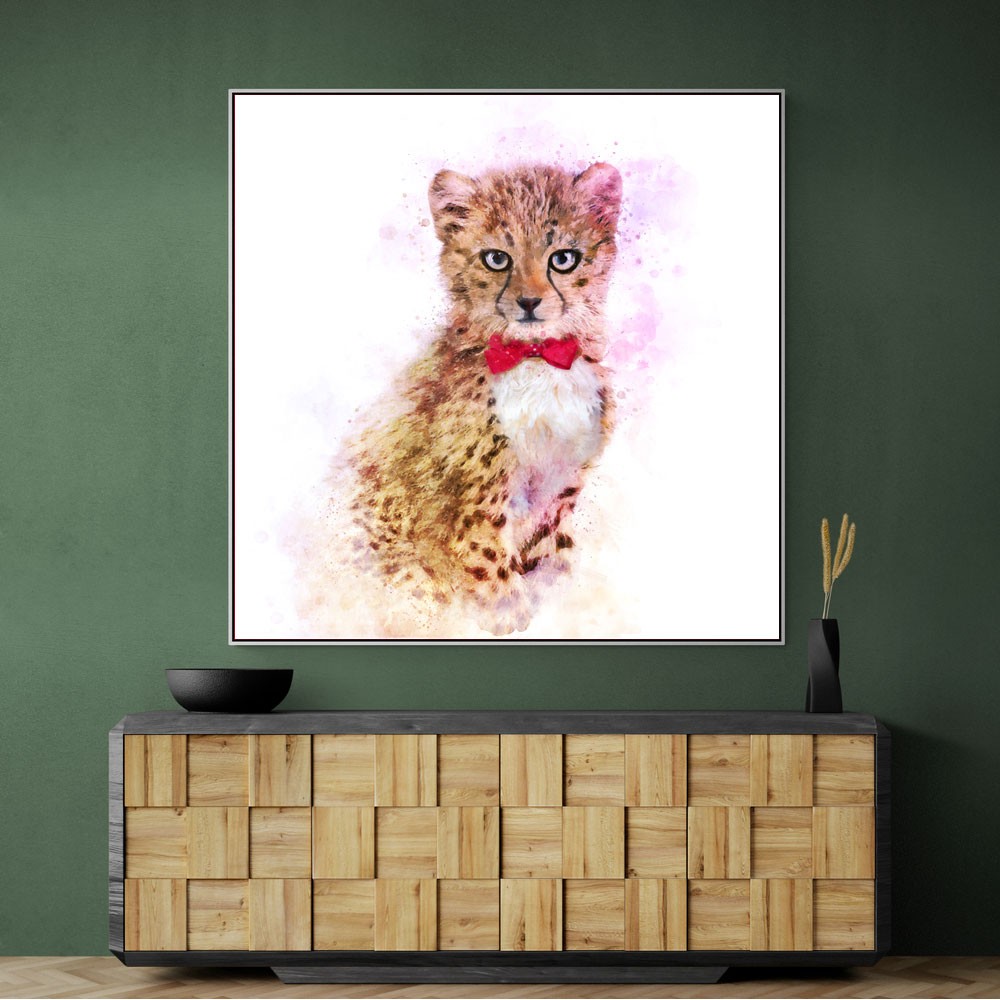 Baby Cheetah Watercolor