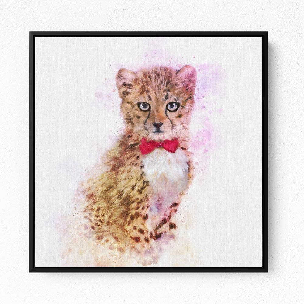 Baby Cheetah Watercolor