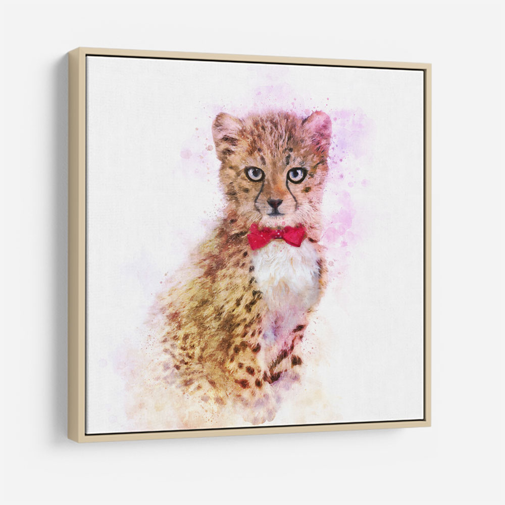 Baby Cheetah Watercolor