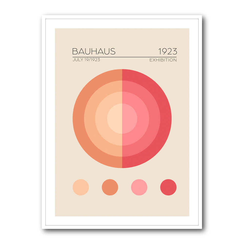 Bauhaus 1923 Pink