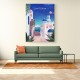 Santorini Travel Poster Santorini Travel Poster