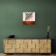 Geometric Striped Rug Tile