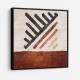 Geometric Striped Rug Tile Geometric Striped Rug Tile
