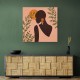 African Lady Boho Wall Art