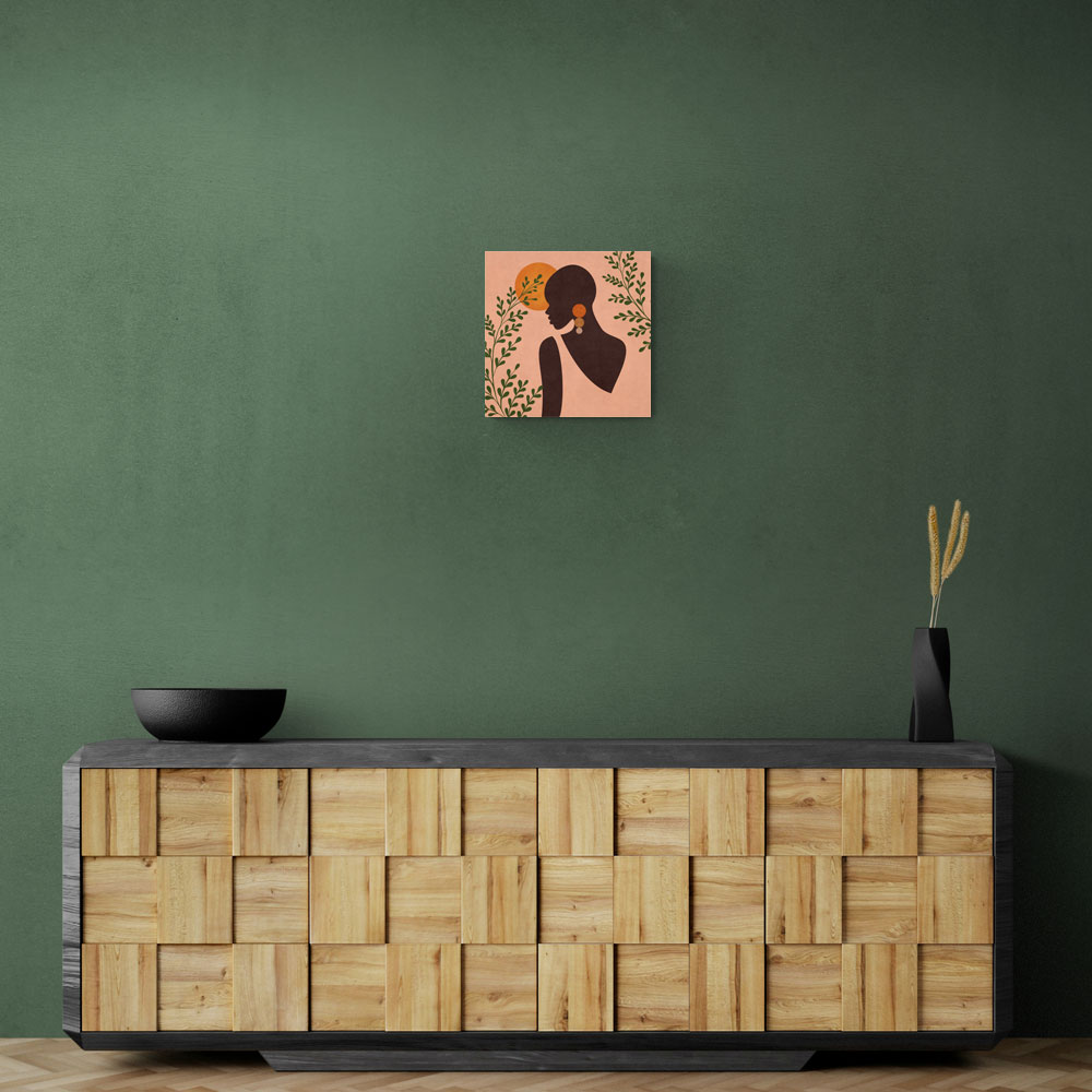 African Lady Boho Wall Art