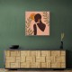 African Lady Boho Wall Art