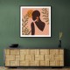 African Lady Boho Wall Art