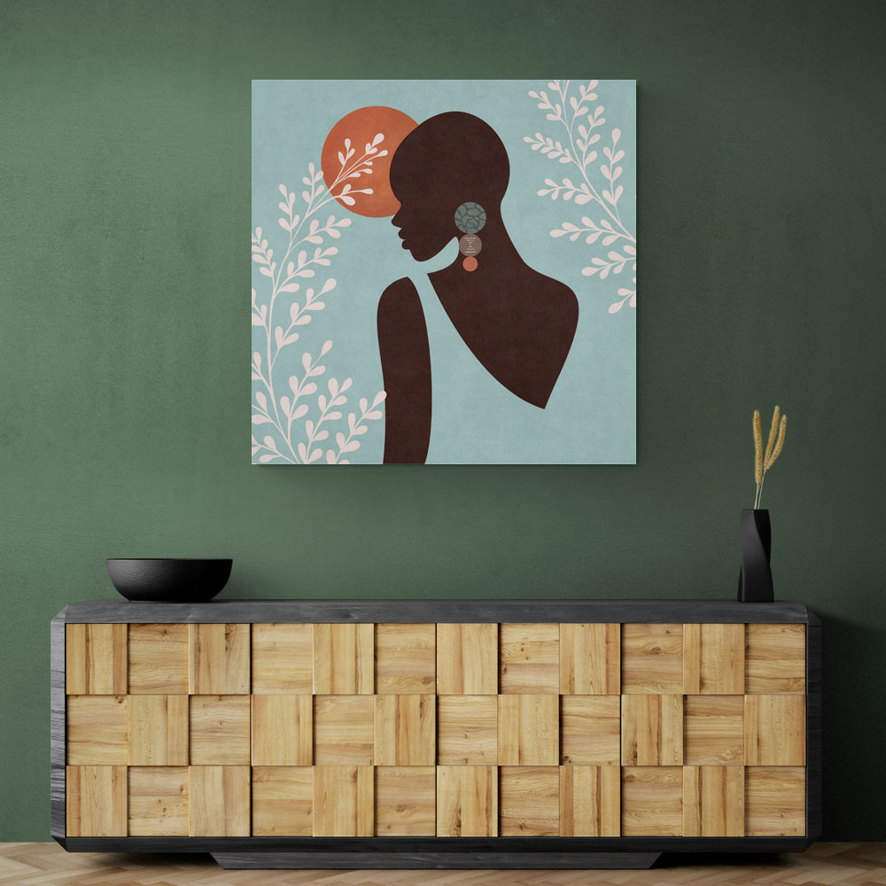 African Lady 1 Wall Art