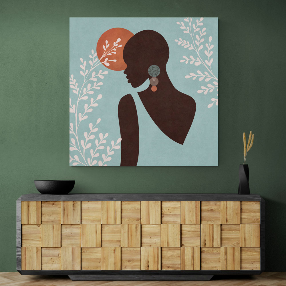 African Lady 1 Wall Art