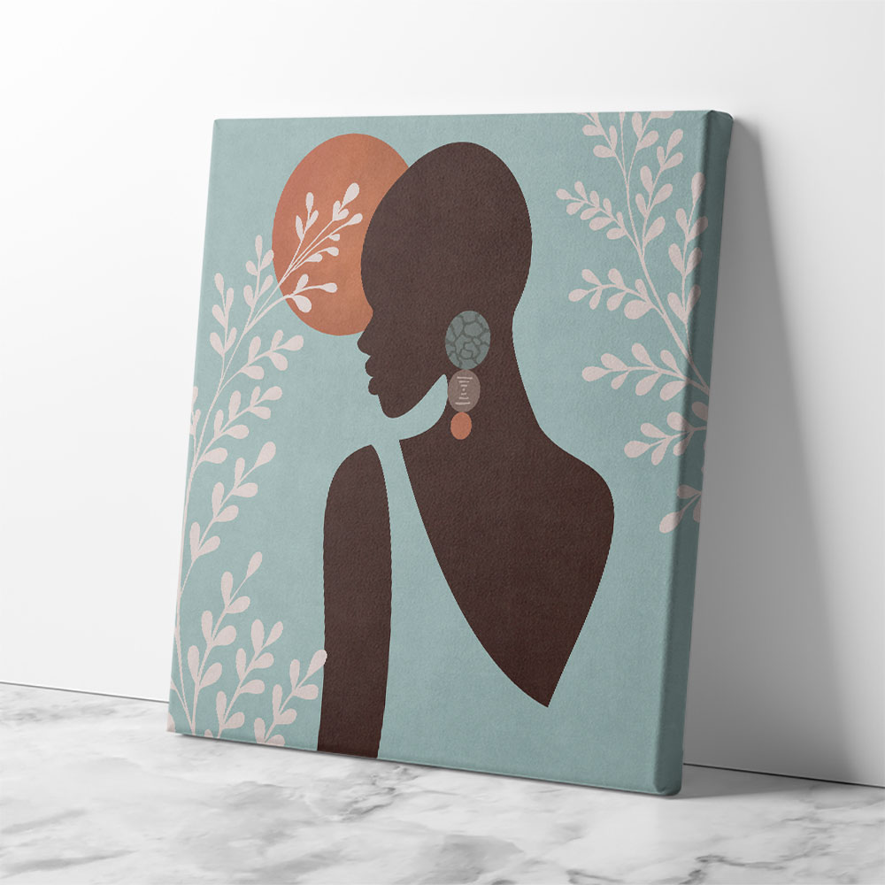 African Lady 1 Wall Art