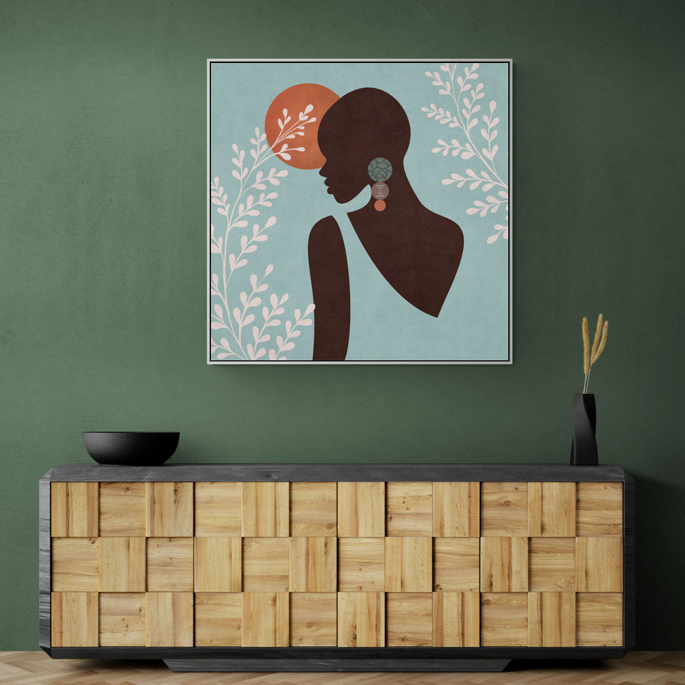 African Lady 1 Wall Art