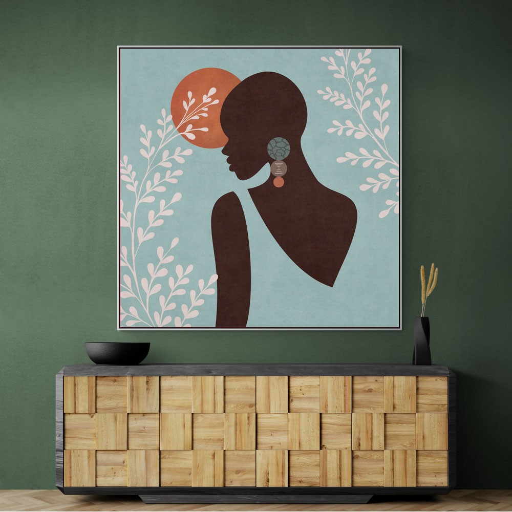 African Lady 1 Wall Art
