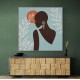 African Lady 1 Wall Art