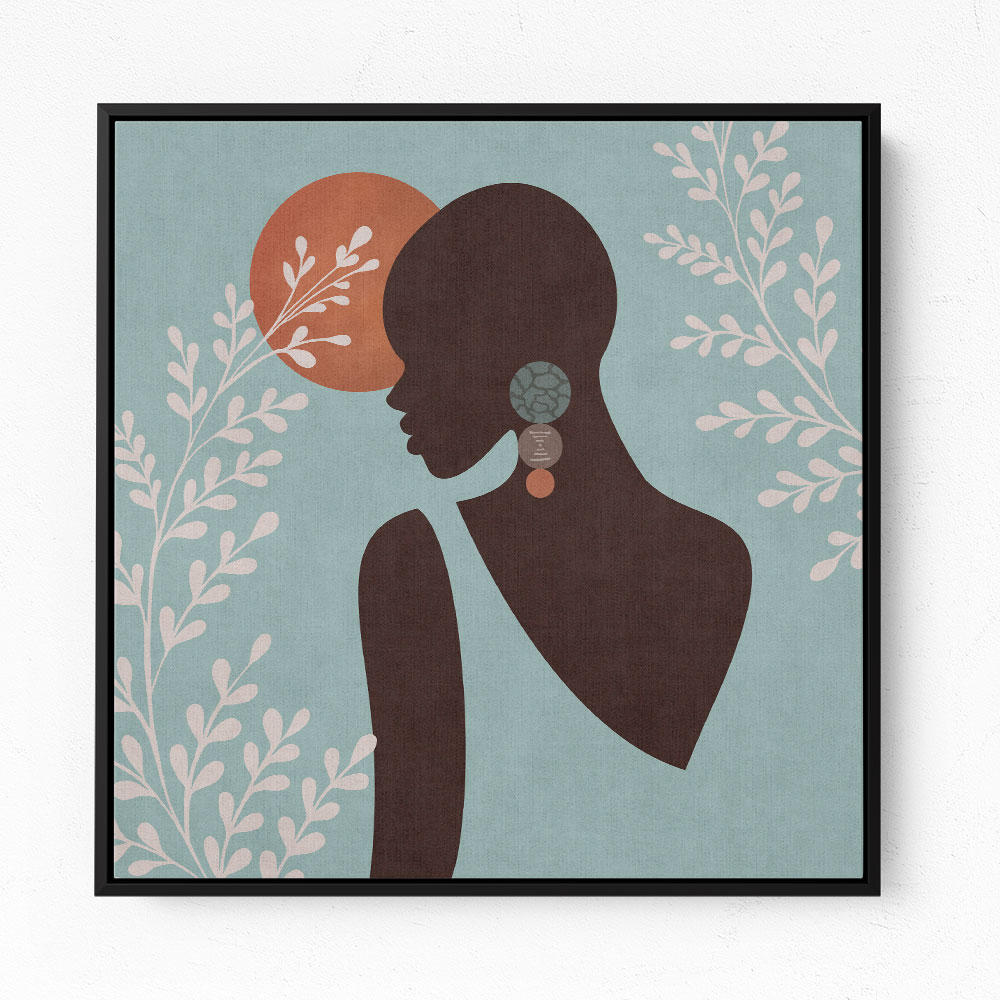 African Lady 1 Wall Art