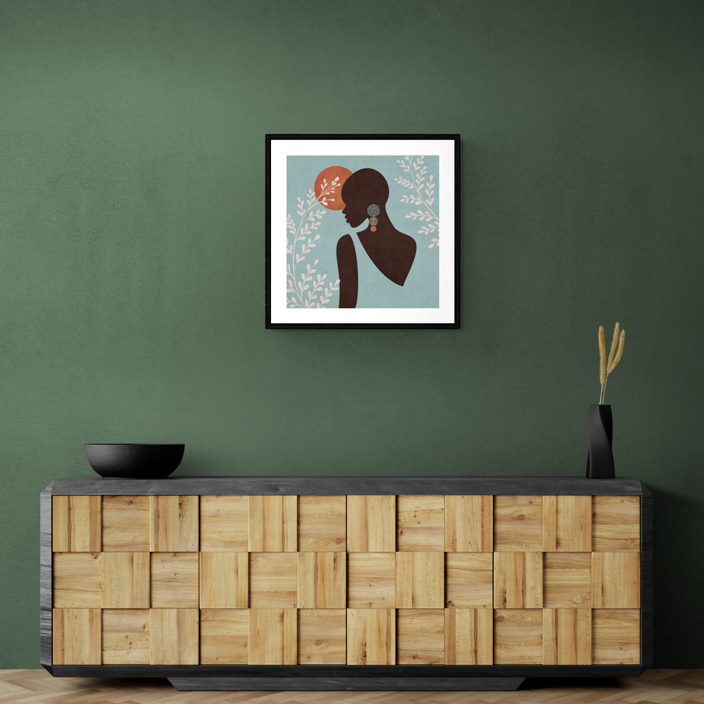 African Lady 1 Wall Art