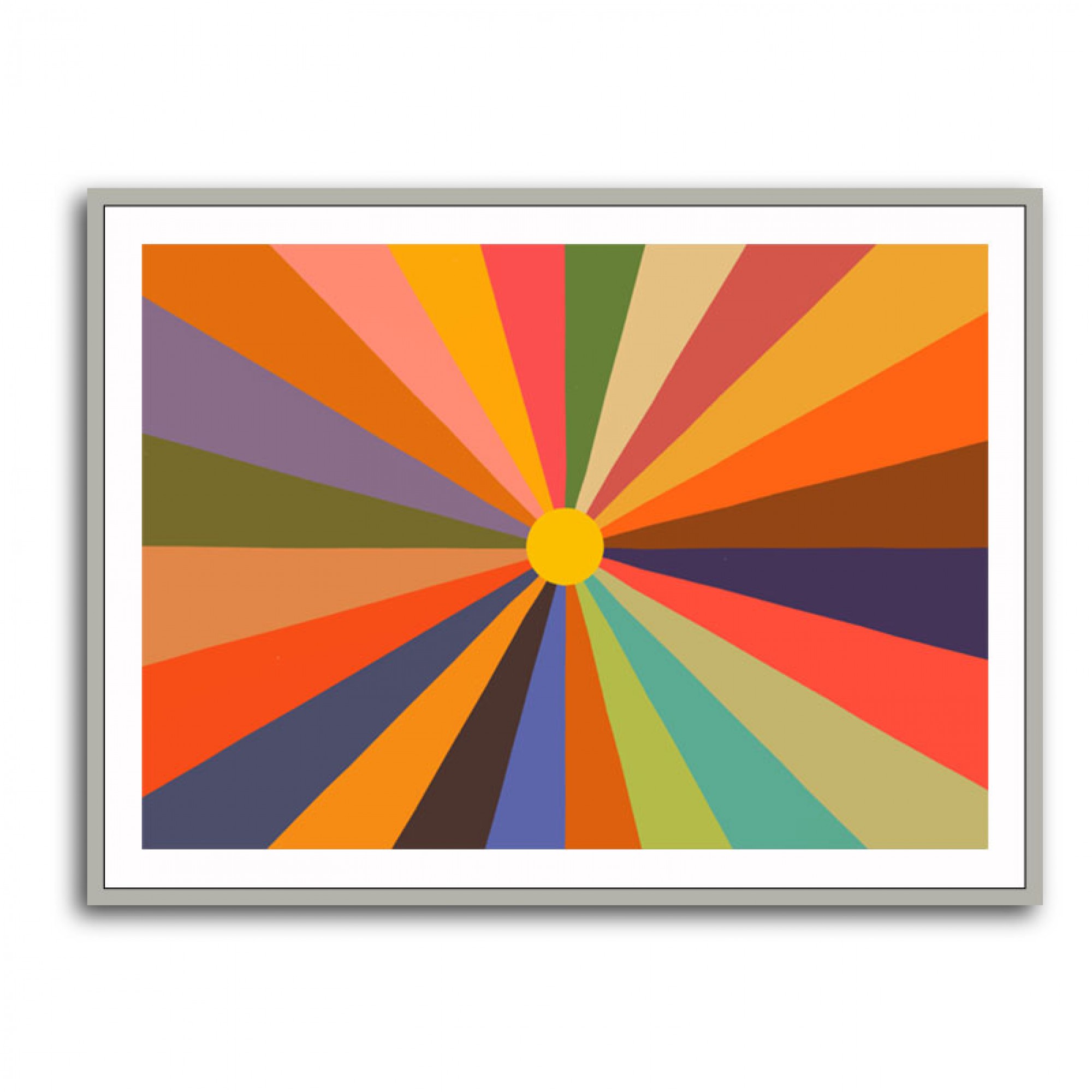 Sun Print Wall Art