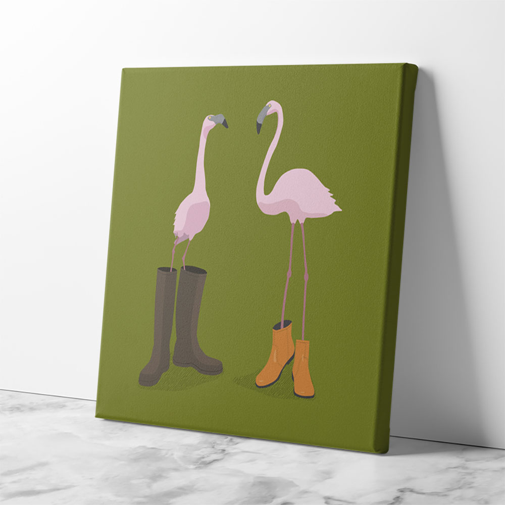 Fashion Flamingos