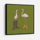 Fashion Flamingos