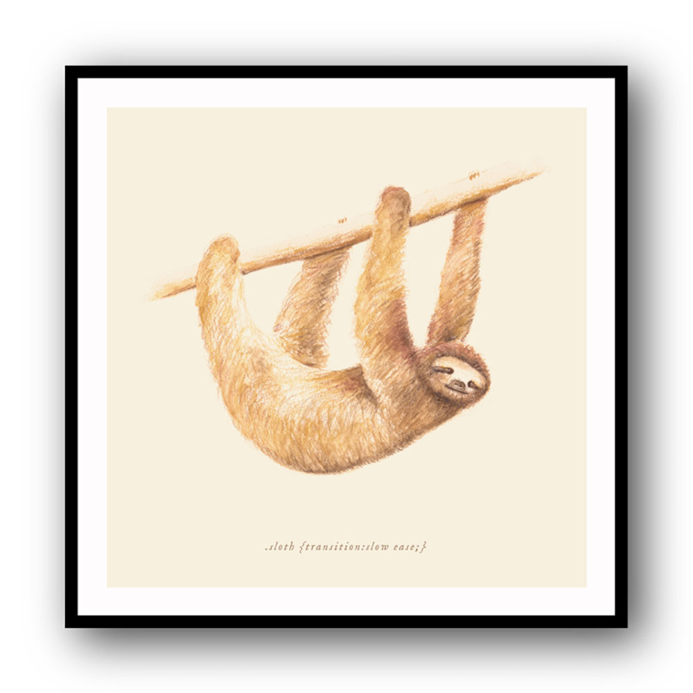 Css Animals Sloth