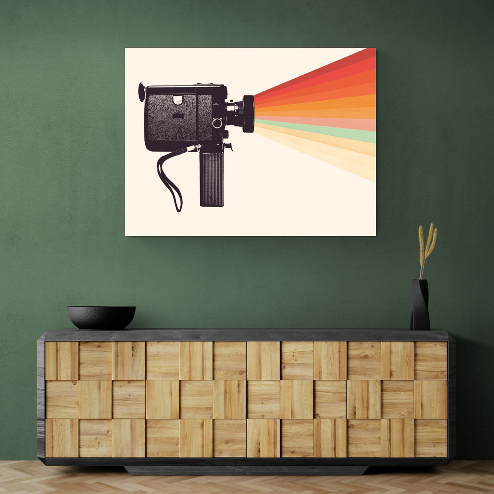 Movie Camera Rainbow