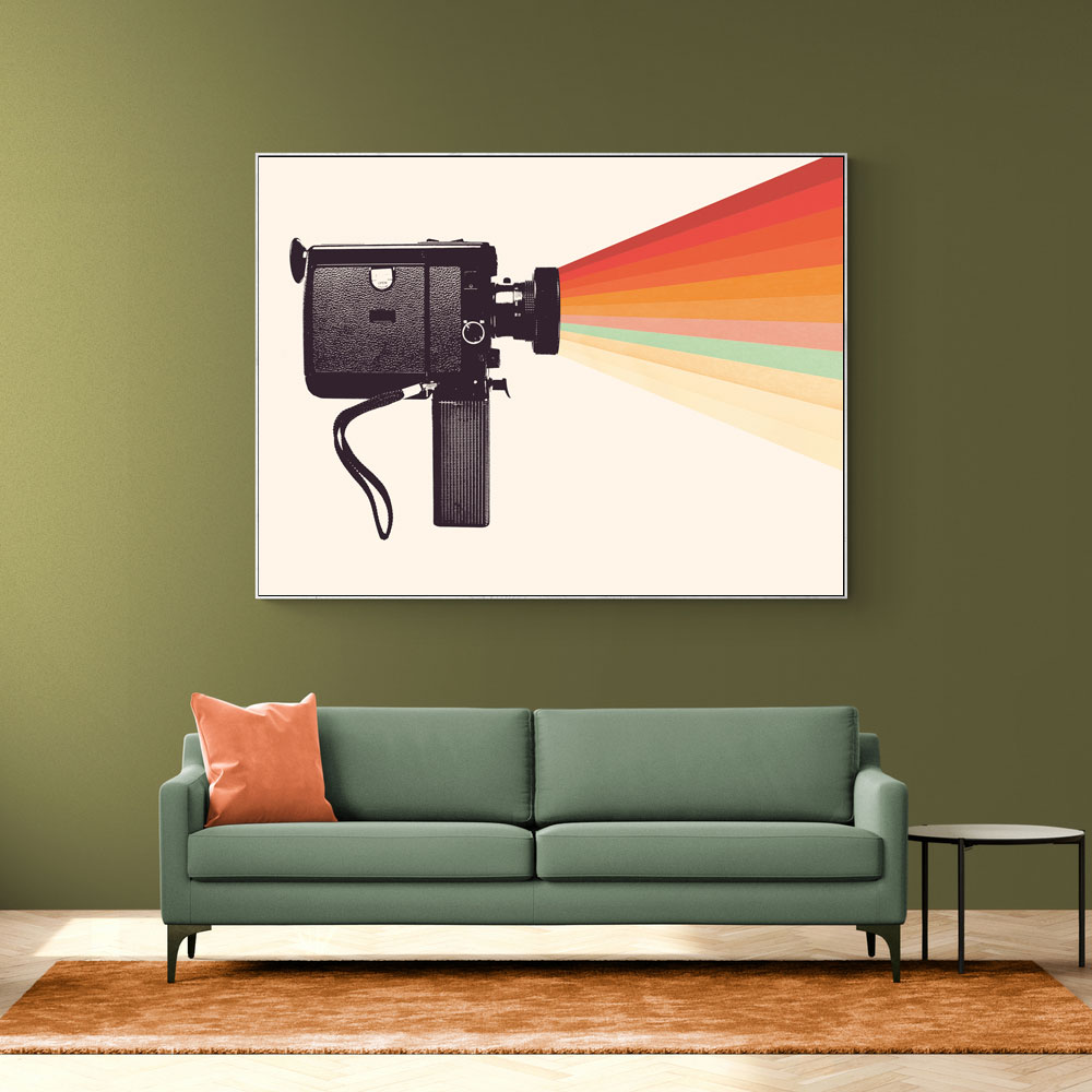 Movie Camera Rainbow