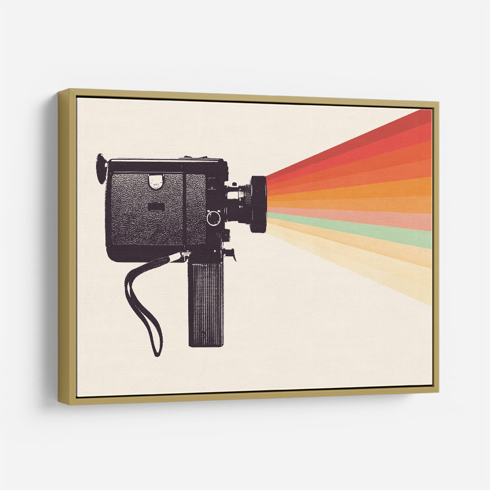 Movie Camera Rainbow