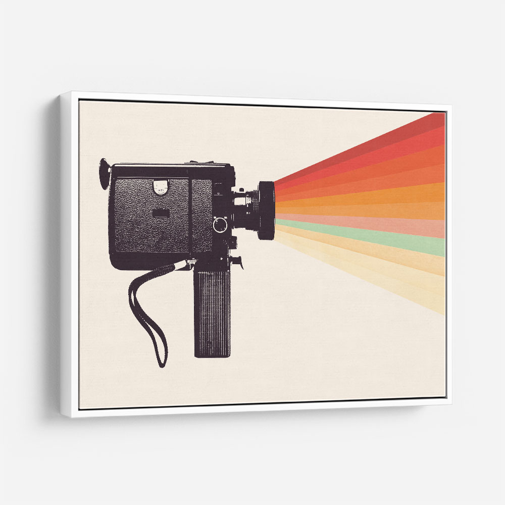 Movie Camera Rainbow