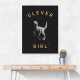 Clever Girl Dark Print