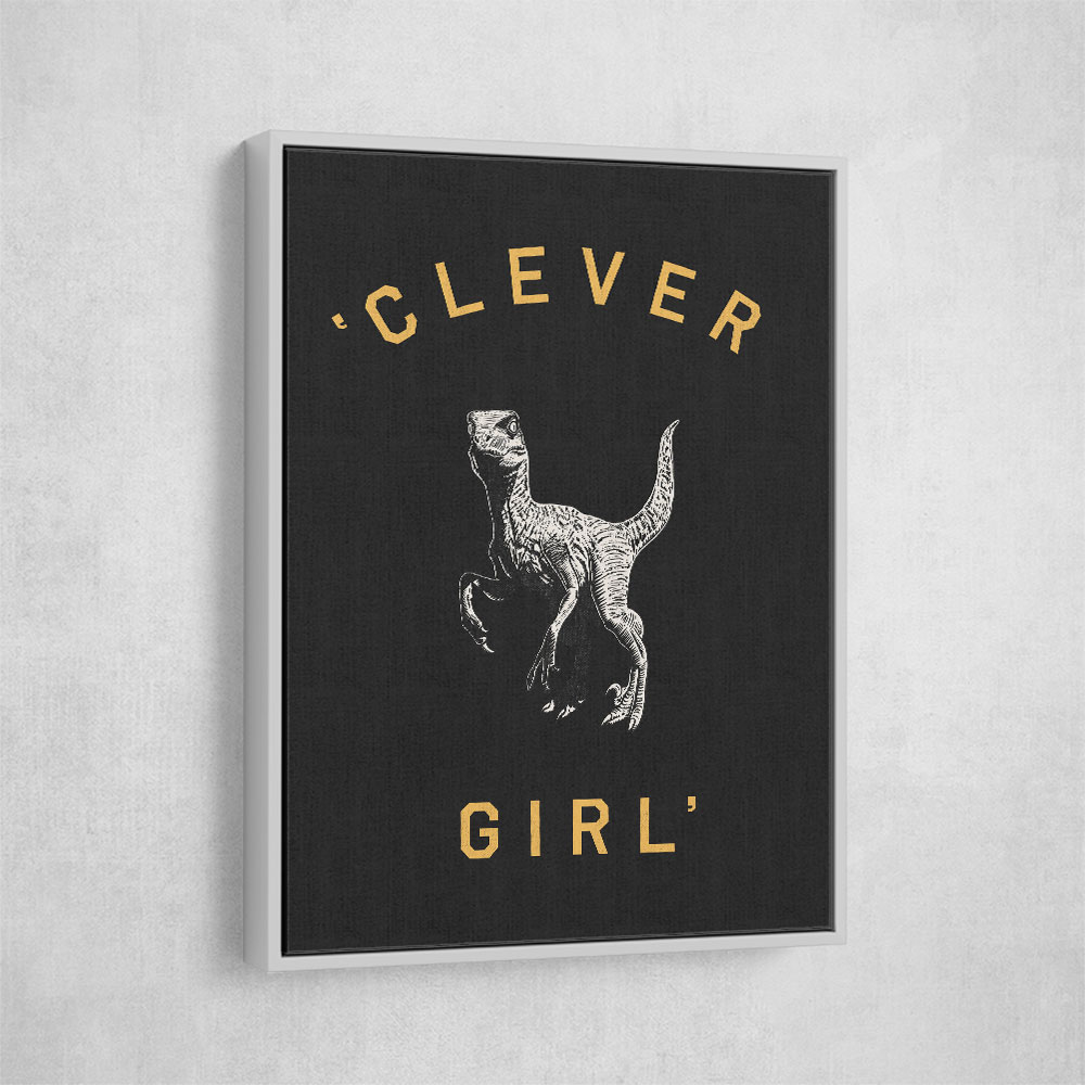 Clever Girl Dark Print